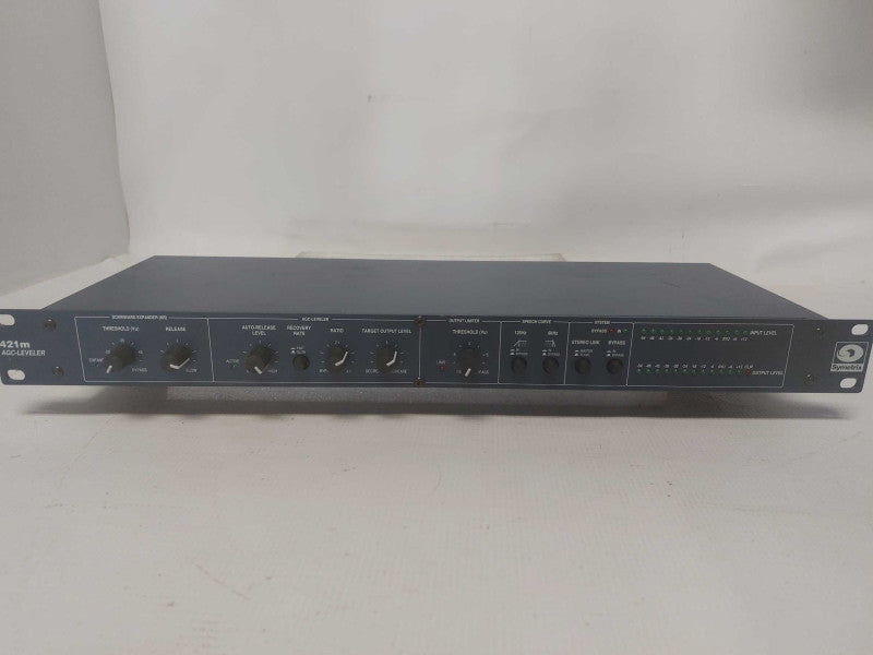 Symetrix 421M AGC-Leveler Compressor Expander Rackmountable Preamp