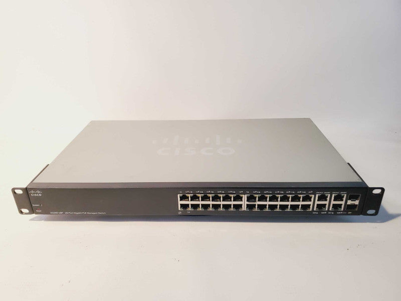 Cisco SG300-28PP 28Port Gigabit POE managed Switch Q(