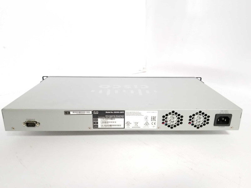 Cisco SG300-28PP 28-Port Gigabit PoE+ Managed Switch SG300-28PP-K9 Q_