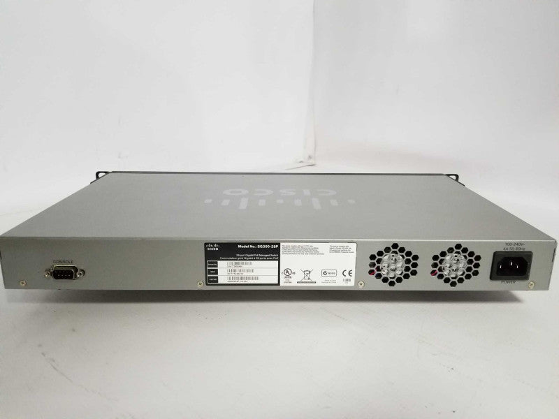 Cisco SG300-28P 28-Port Gigabit PoE Managed Switch SRW2024P-K9 _