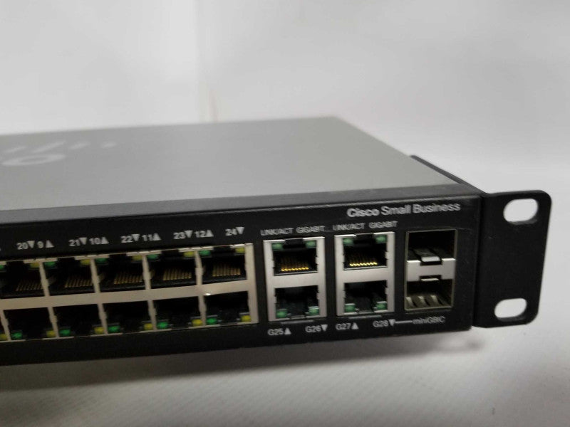 Cisco SG300-28P 28-Port Gigabit PoE Managed Switch SRW2024P-K9 _