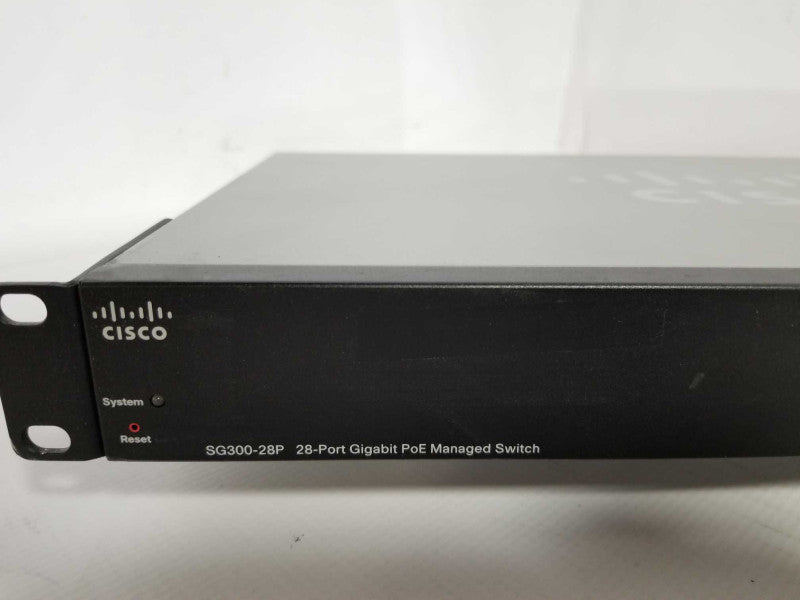 Cisco SG300-28P 28-Port Gigabit PoE Managed Switch SRW2024P-K9 _