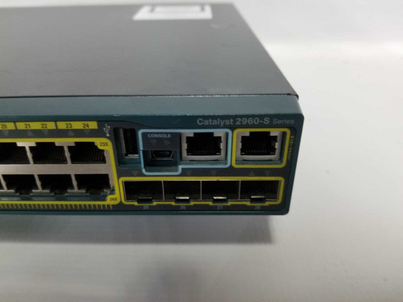 cisco catalyt 2960-S Series WS-C2960S-24TS-L - Factory Reset #