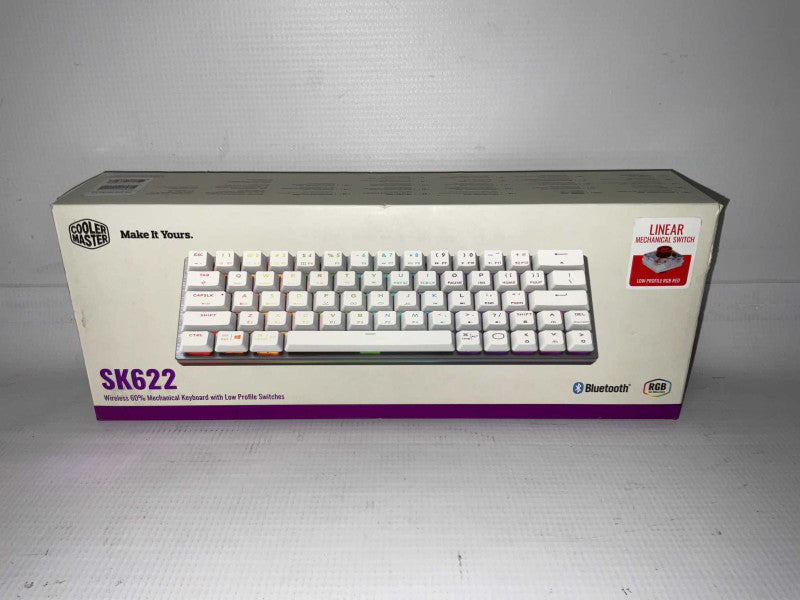 CoolerMaster SK622 RGB Wireless Mechanical Keyboard  -