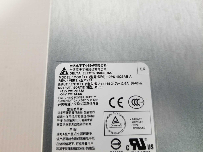 Delta Electronics DPS-1025AB A Power supply Cisco 1025 Watt Ac #