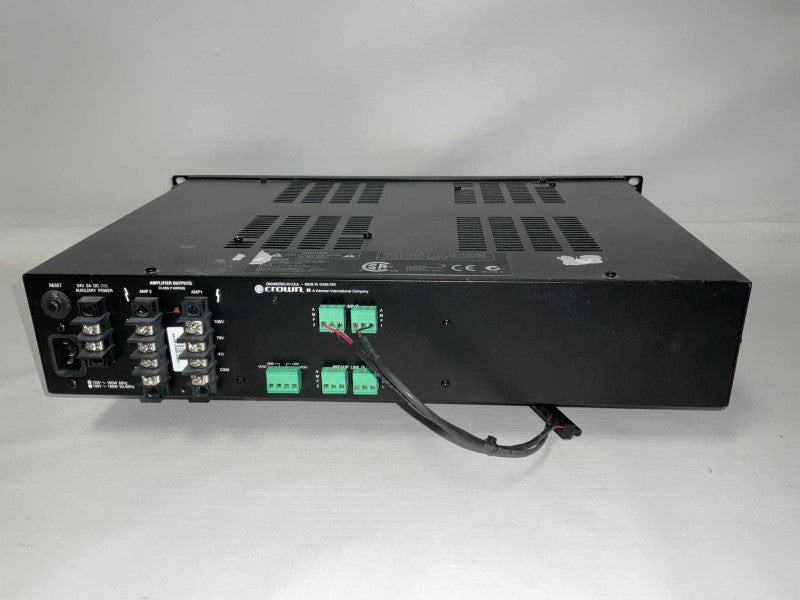 Crown 280A 2 Channel Stereo Integrated Preamp Power Amplifier -