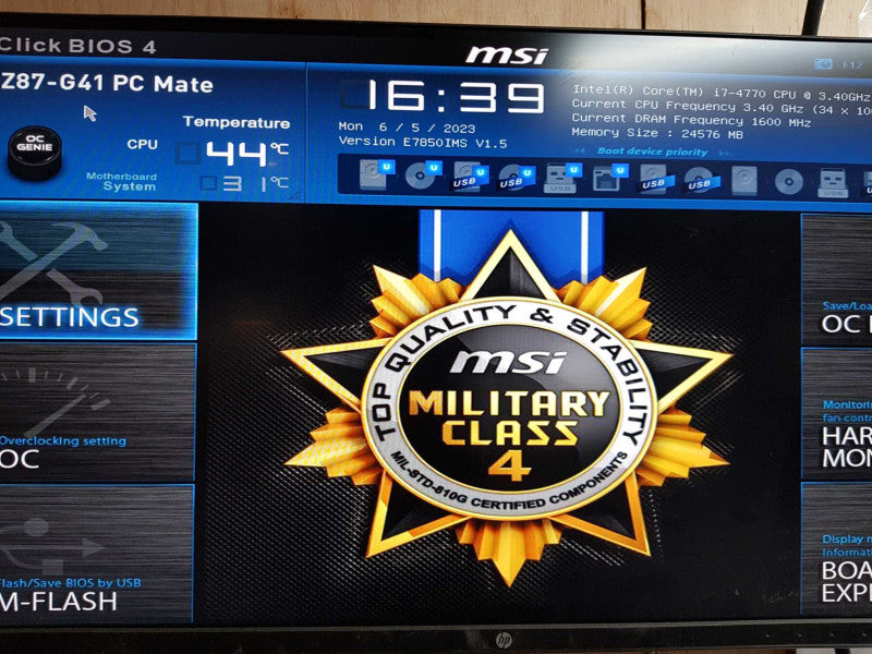 Custom PC - i7-4770 @ 3.40 GHZ 24GB DDR3, GTX 650, 550w PSU