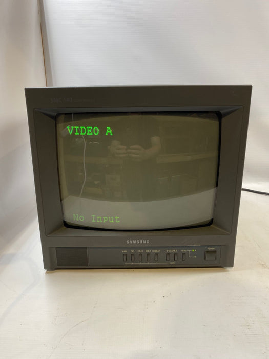 SAMSUNG CCTV MONITOR SMC-140 14 Inch CRT Monitor READ