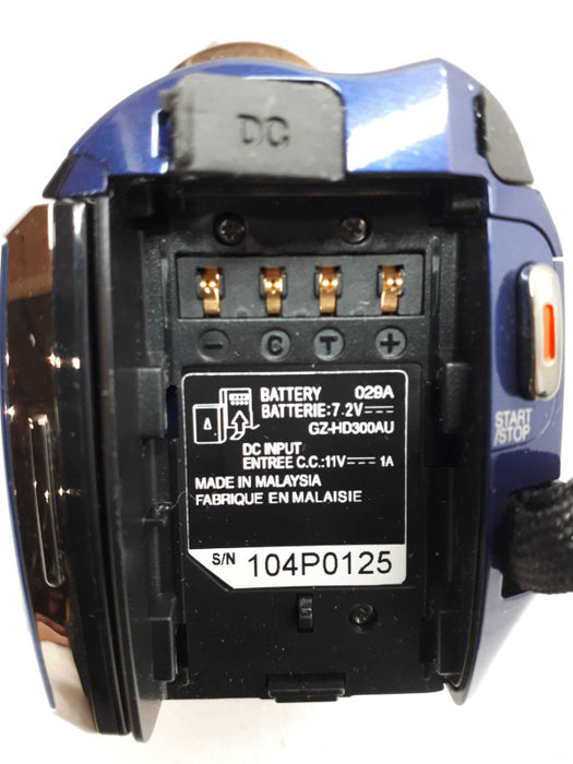 JVC HD Everio  Video Cam GZ-HD300AU No battery &