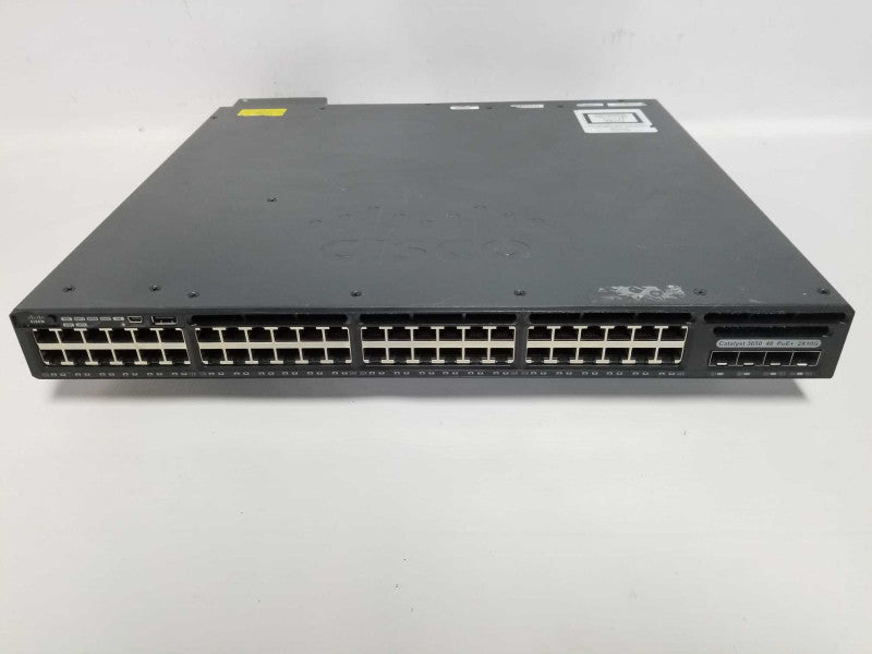 Cisco Catalyst 3650 Series WS-C3650-48FD-L PoE+ 2X10G - 1x PSU / FACT RESET Q#