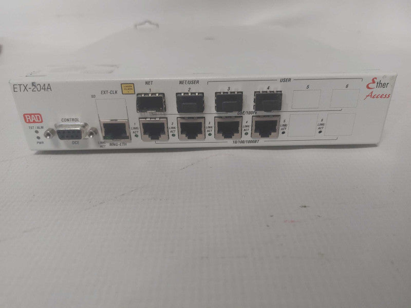 RAD ETX-204A Carrier Ethernet/Mobile Demarcation Device