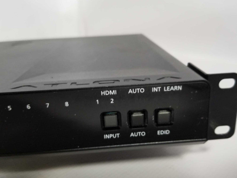 Atlona AT-HDCAT-8 HDBaseT HDMI 2x8 Distribution Amplifier/Switch, Read _