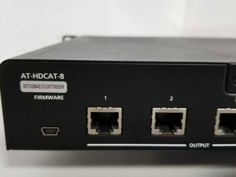 Atlona AT-HDCAT-8 HDBaseT HDMI 2x8 Distribution Amplifier/Switch, Read _