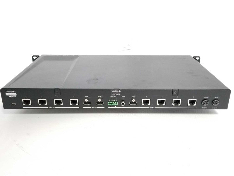 Atlona AT-HDCAT-8 HDBaseT HDMI 2x8 Distribution Amplifier/Switch, Read _