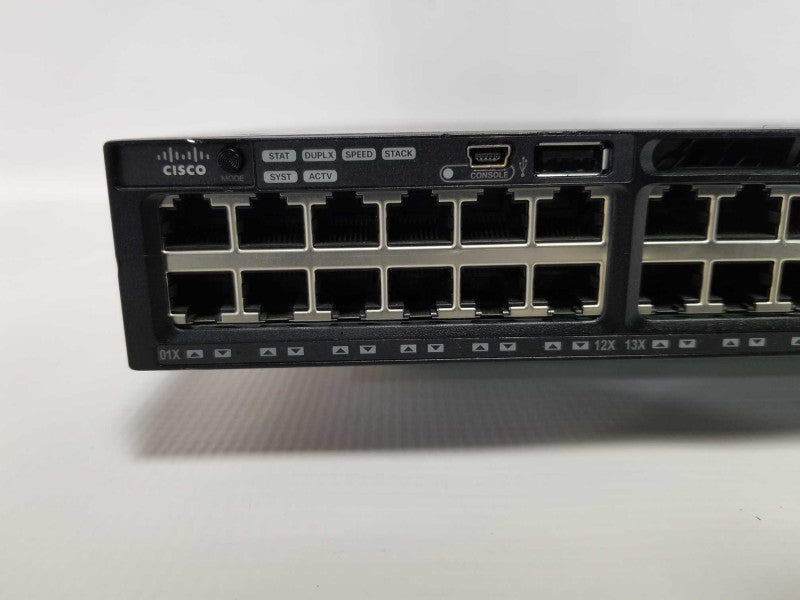 Cisco catalyst 3650 series 48x port WS-C3650-48TS-L 4X1G - Factory Reset Q#