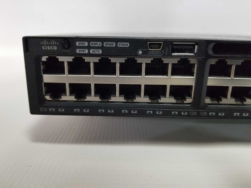Cisco Catalyst 3650 series 48x port 2X10G WS-C3650-48TD-L - Fact Reset #