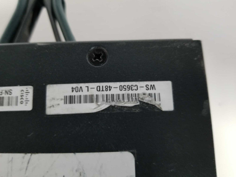 Cisco Catalyst 3650 series 48x port 2X10G WS-C3650-48TD-L - Fact Reset #