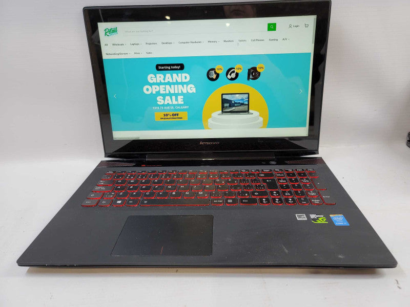 Lenovo Y50-70 Touch Gaming i7-4720HQ, 4GB GeForce GTX 960M, 16GB DDR3, 500GB  Î²