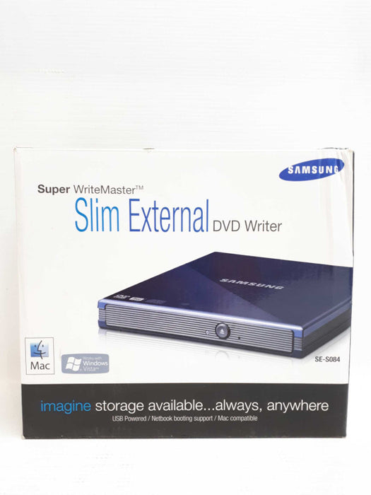 Samsung SE-S084D / TSBS Slim External DVD Writer Portable Computer USB RW DVD :
