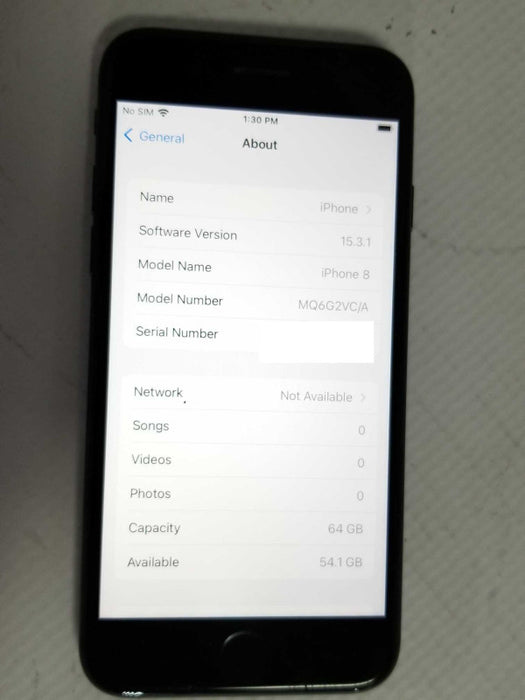 Apple iPhone 8 64 GB Unlocked  Q_