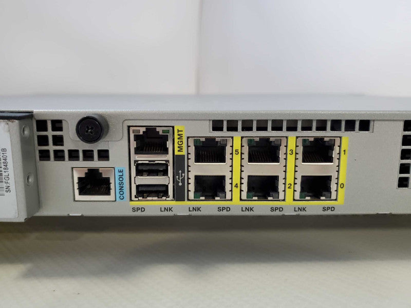 Cisco ASA5512-X Adaptive Security Appliance Firewall- Basic License/ No SSD )