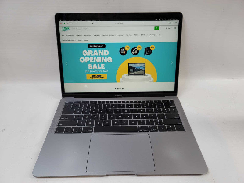 MacBook Air Retina 2018 13\\" i5-8210Y, 8GB DDR3, 126GB SSD Î²
