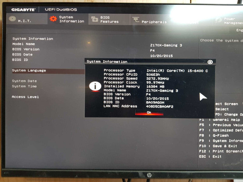 Custom PC - Intel i5-6400 @ 3.20 GHZ 16GB DDR4, Asus GTX 1050ti, 650W PSU