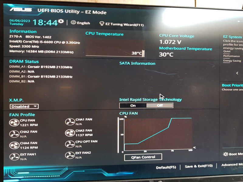 Custom PC - Intel i5-6600 @ 3.30 GHZ 16GB DDR4, Evga GTX 960 4GB, 650W PSU