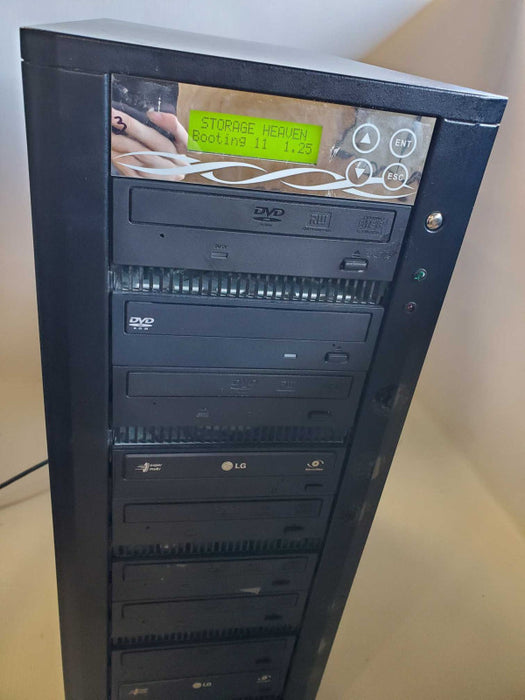 Storage Heaven 10 Bay DVD/CDDUBBER 10Xi Duplicator *READ )