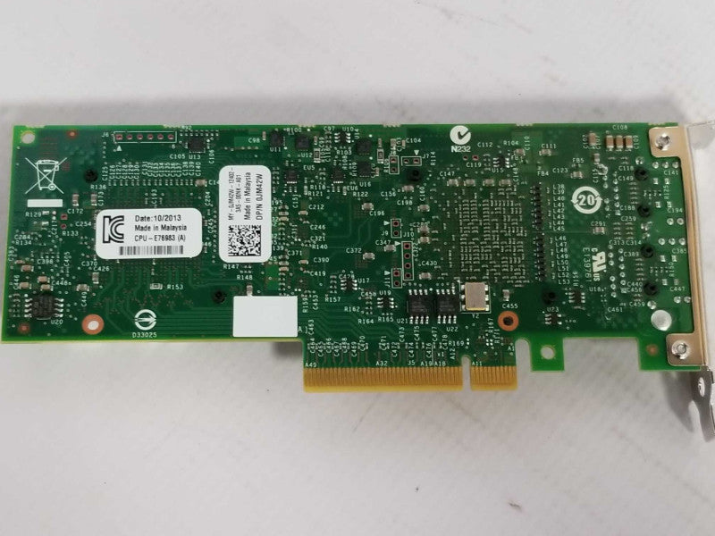 Dell Intel X520-T2 10Gb Dual Port Ethernet PCIe Adapter LP 0JM42W  _