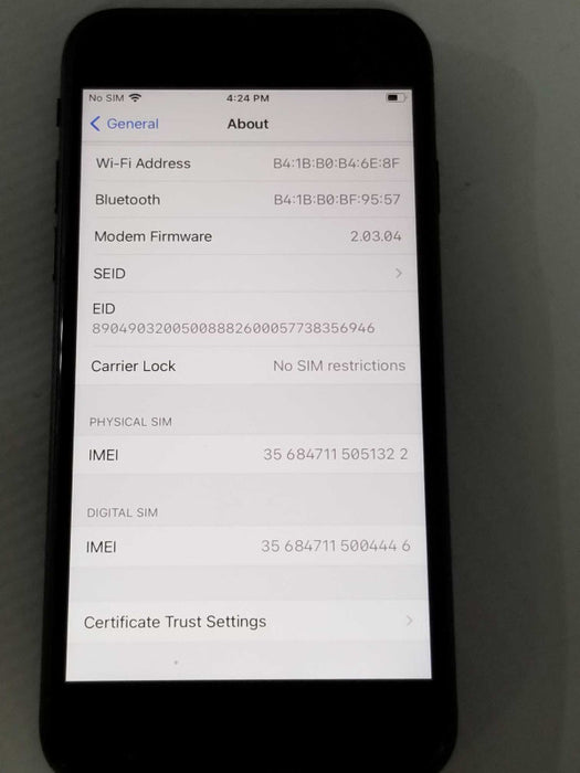 Apple iPhone 8 128GB Unlocked _