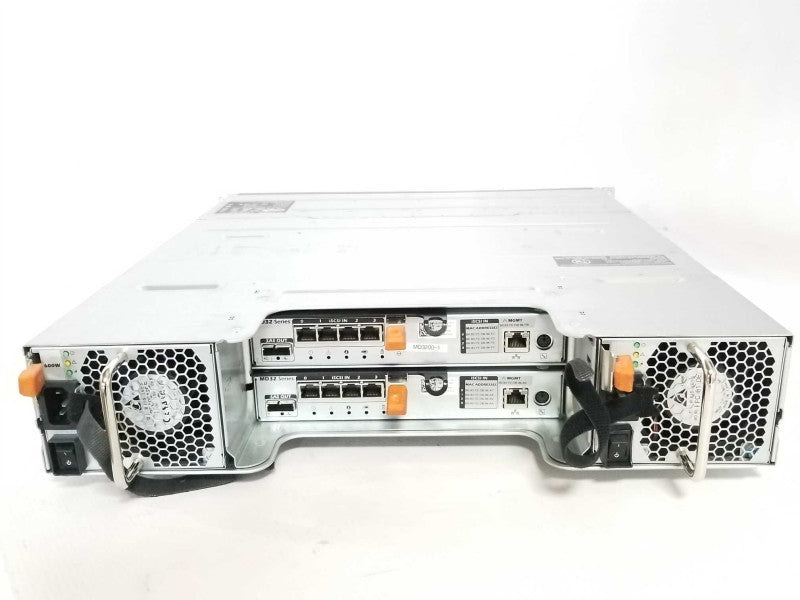 Dell PowerVault MD3220i Storage Array W 2x VFX1G Controllers, 2x PSU, Read _