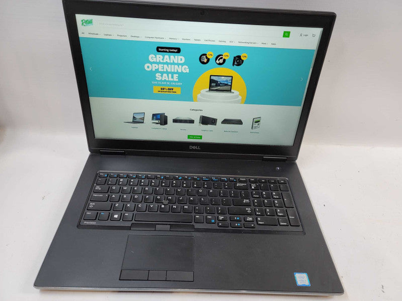 Dell Precision 7730 Workstation i7-8650H, 64GB DDR4, 2GB Quadro P3200, 500GB  Î²
