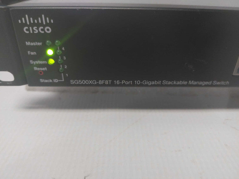 Cisco SG500XG-8F8T-K9 16-port 10 Gig Managed Switch