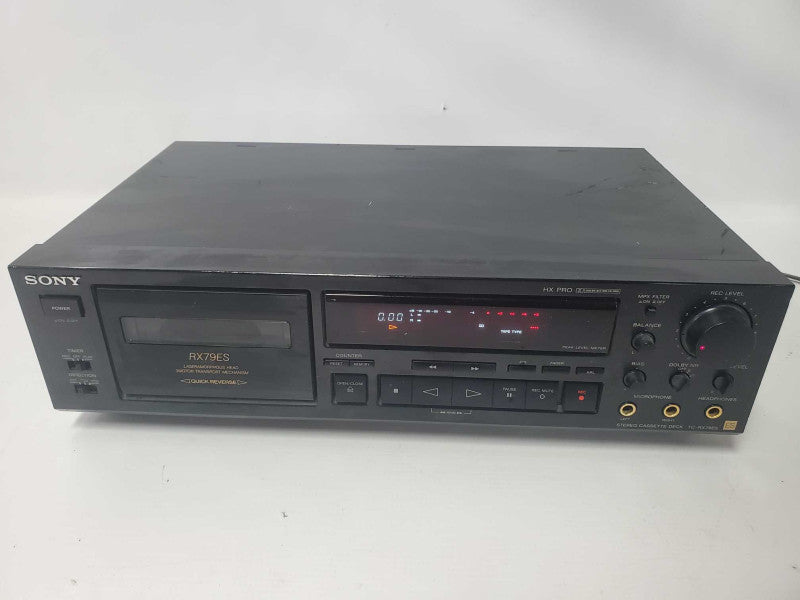 SONY Stereo Cassette Deck TC-RX79ES |