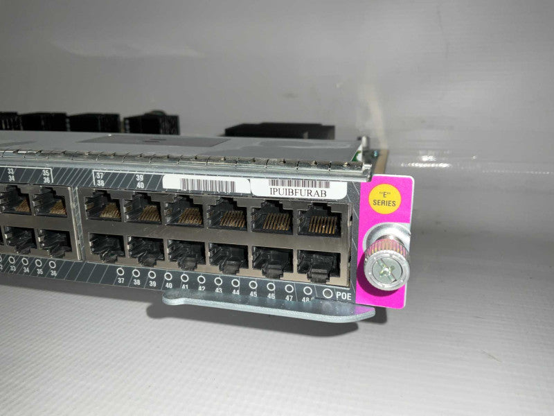 Cisco WS-X4648-RJ45V+E POE 48 port Gigabit Module  Q-