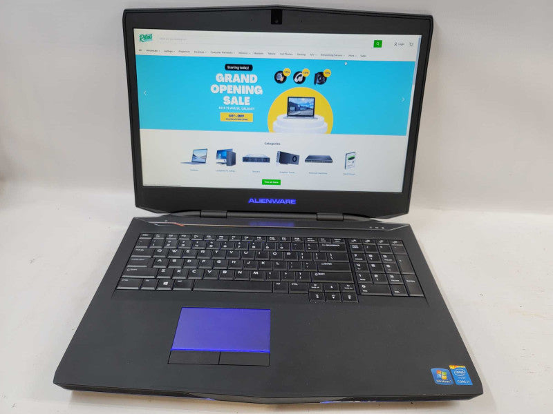 Alienware 17 Gaming Laptop i7-4940MX, 4GB Nvidia GeForce GTX 880M, 32GB DDR3, 2TB HDD Î²