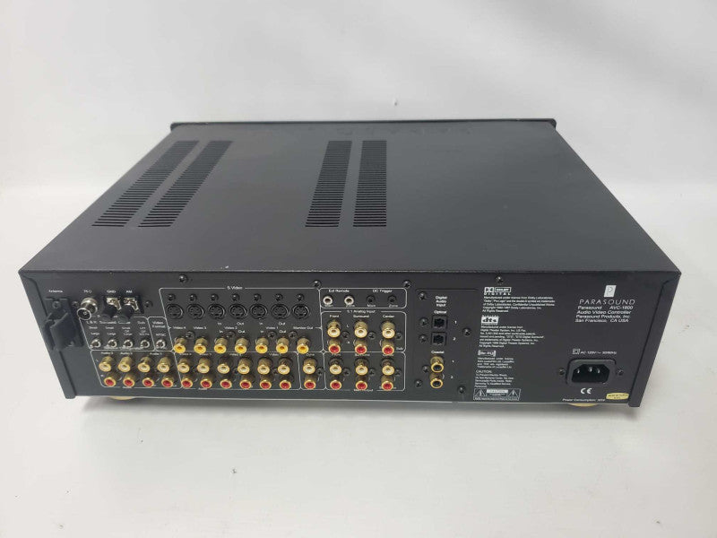 Parasound AVC-1800 Audio Video Controller |