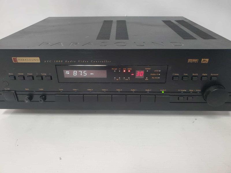 Parasound AVC-1800 Audio Video Controller |