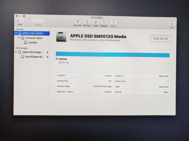 Apple MacBook Pro 512GB mSATA SSD (