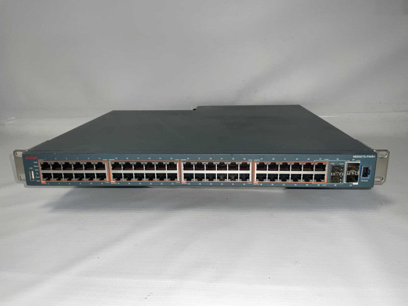 Avaya 4850GTS-PWR+ 48 port Gigabit POE Network Switch  Q-