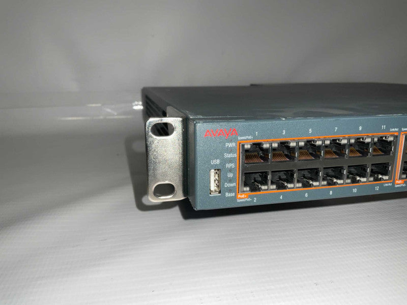 Avaya 4850GTS-PWR+ 48 port Gigabit POE Network Switch  Q-
