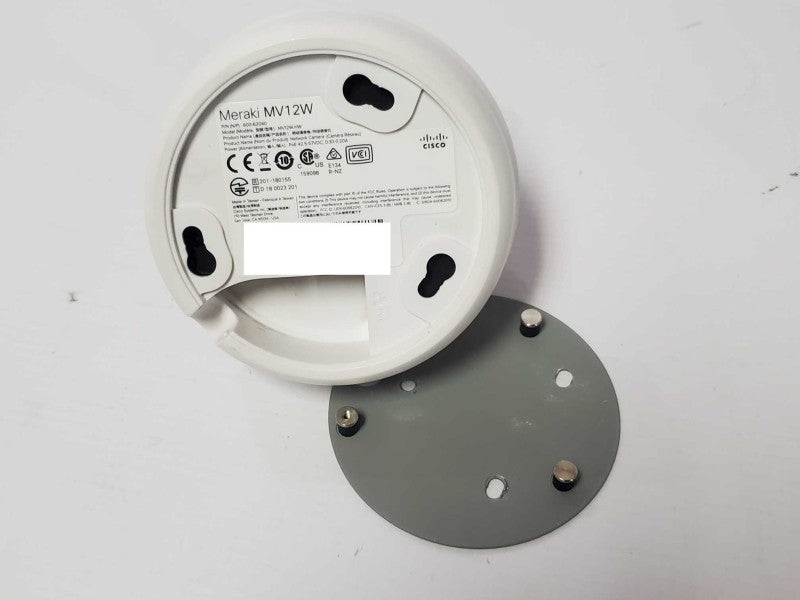 Cisco Meraki MV12W Mini Dome Camera, Unclaimed |