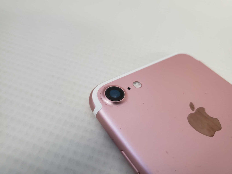 Apple iPhone 7 128 GB Unlocked Rose Gold *READ* )
