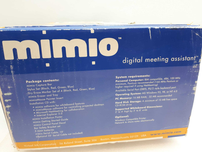 Mimio Digital meeting Assistant &
