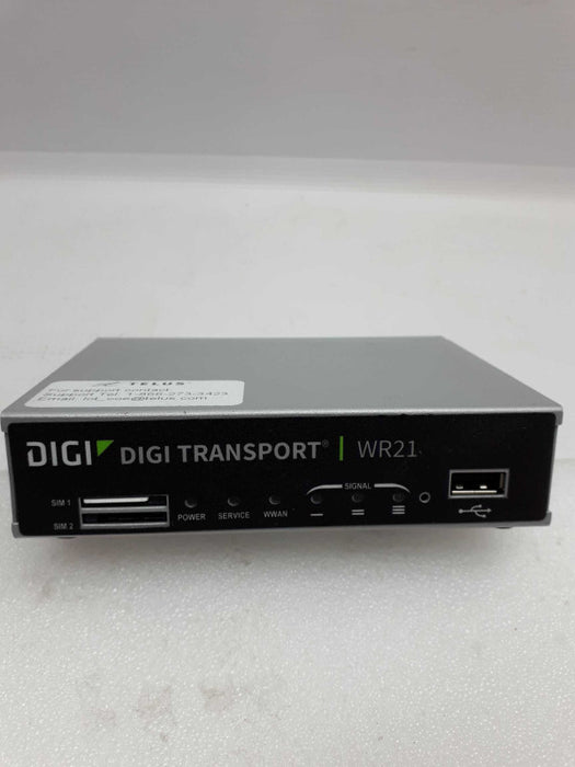 Digi Transport WR21 LTE Cellular Router WR21 M52B-DE1-SB &