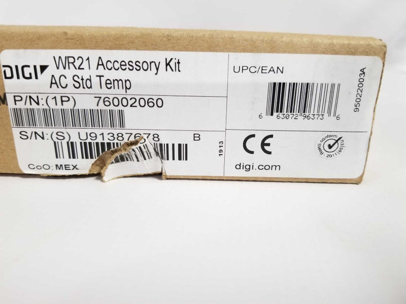 New Digi WR21 accessory kit AC Std Temp 76002060 Q_