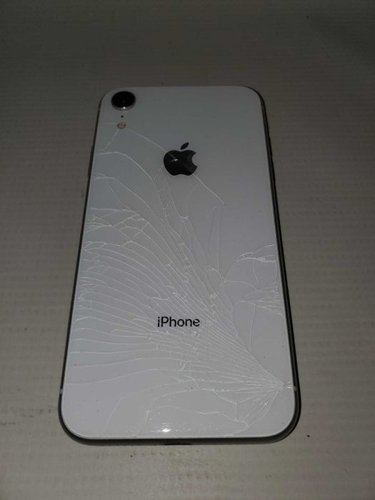 Apple iPhone XR 64GB Unlocked - White **READ** )