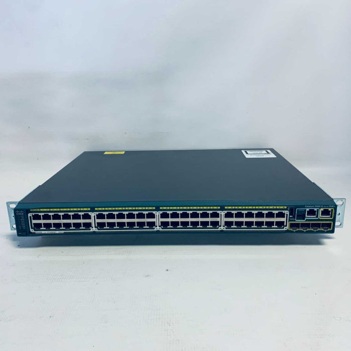 Cisco WS-C2960S-48FPS-L 48 Port PoE+ Gigabit Network Switch Q=