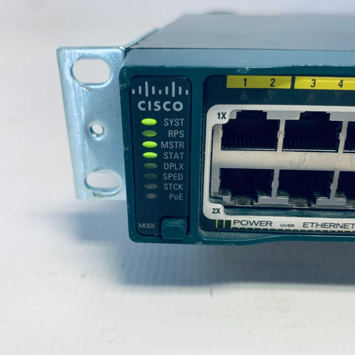 Cisco WS-C2960S-48FPS-L 48 Port PoE+ Gigabit Network Switch Q=